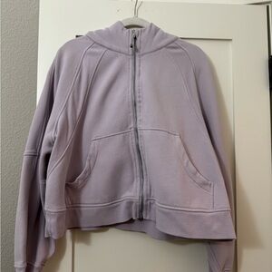 Lululemon Lavender Zip-Up Hoodie